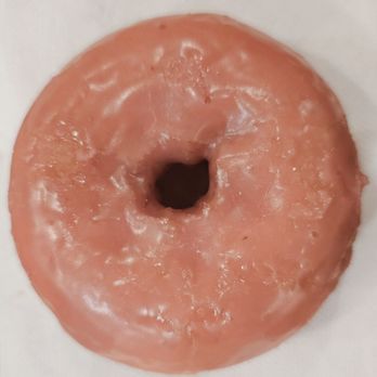 Donut 7 - Strawberry iced cake donut - Donuts Near Me - Austin, Texas Donut 7 - Strawberry iced cake donut - Donuts Near Me - Austin, Texas