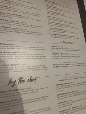 Menu photo 3 110 Grill Braintree, MA