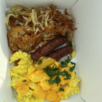 Hatch'd - Eggs, hash brown and chicken sausage. - Breakfast & Brunch Near Me - St. Louis, Missouri Hatch'd - Eggs, hash brown and chicken sausage. - Breakfast & Brunch Near Me - St. Louis, Missouri