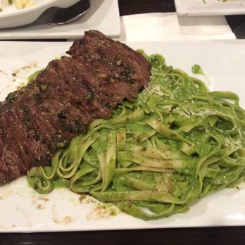 Aromas del Peru - My girlfriends tallarines verdes con churrasco - Peruvian Near Me - Miami, Florida Aromas del Peru - My girlfriends tallarines verdes con churrasco - Peruvian Near Me - Miami, Florida
