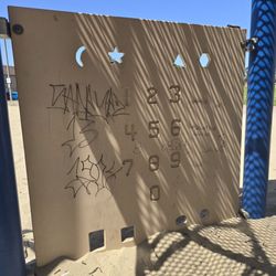 Cabrillo Heights Neighborhood Park - Gang graffiti