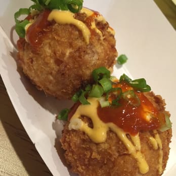 Bumblebees BBQ and Grill - Kim Chi Rice balls - New American Near Me - Midvale, Utah Bumblebees BBQ and Grill - Kim Chi Rice balls - New American Near Me - Midvale, Utah