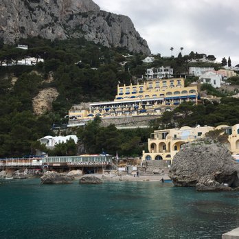 Weber Ambassador - View of hotel from beach - Hotels Near Me - Capri, NA