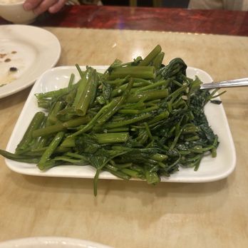Lobster King - Garlic Ong Choy - Seafood Near Me - Honolulu, Hawaii