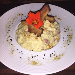 Gran Mangiar - Risoto de linguicinha e bacon! Divino prato! Delicioso, no ponto e honesto no preço!!!