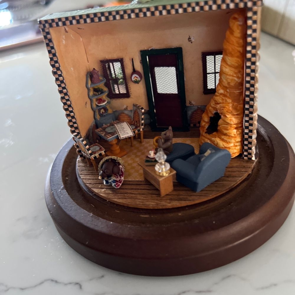 The inside of the hideaway