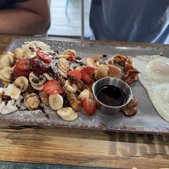 Deniz Mediterranean Cuisine - French Toast Combo - Breakfast & Brunch Near Me - Pittsburgh, Pennsylvania