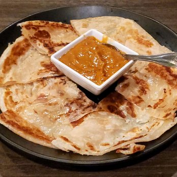 Bua Thai Kitchen - Roti with peanut sauce appetizer - Thai Near Me - Albany, California