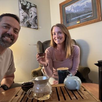 The Philosopher's House - Tea with my beautiful wife Melissa - Tea Rooms Near Me - Johnson City, Tennessee