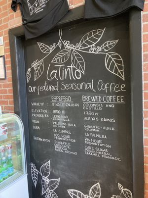 Menu photo 8 LaTinto Cafe Denver, CO