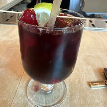 Allday - Red wine with cherry coke - Pizza Near Me - Austin, Texas