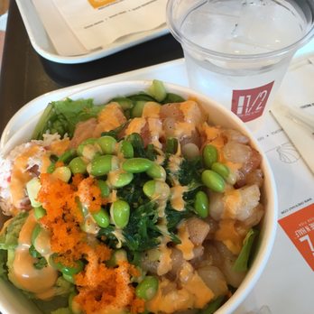 Poki One N Half - hngggg yes I love spicy mayo f me up fam - Poke Near Me - San Diego, California