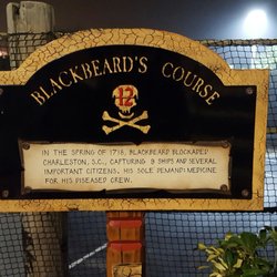 Pirate's Island Adventure Golf - Each hole tells the story of Black Beard