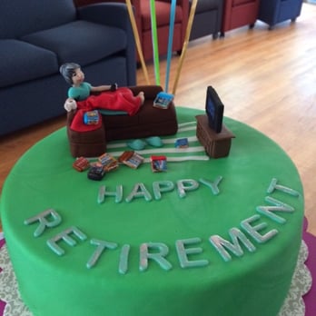 Cleo Sweets - Retirement cake for my boss. - Cupcakes Near Me