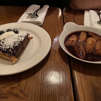 Le Gigot - Flambé banana and apple tartin - French Near Me - New York, New York Le Gigot - Flambé banana and apple tartin - French Near Me - New York, New York