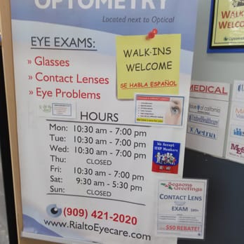 Rialto Eyecare - Optometrists Near Me - Rialto, California Rialto Eyecare - Optometrists Near Me - Rialto, California