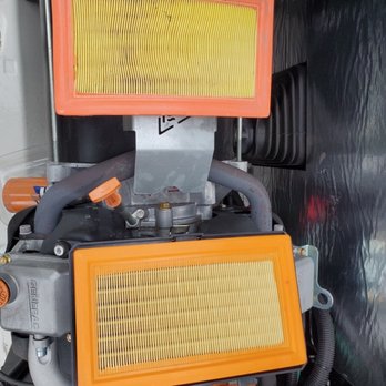 Rikman Services - Old vs New air filter changed during annual maintenance of Generac home standby generator Houston TX trust Rikman Services Inc - Electricians Near Me - Conroe, Texas Rikman Services - Old vs New air filter changed during annual maintenance of Generac home standby generator Houston TX trust Rikman Services Inc - Electricians Near Me - Conroe, Texas