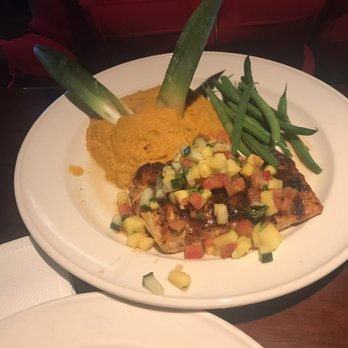 Bahama Breeze - Yeah Tequila Sunburn Glazed Salmon* - Bars Near Me - Newark, Delaware