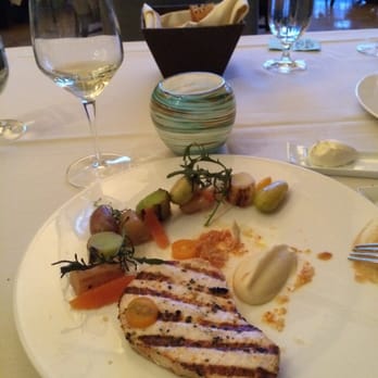 Nine-Ten - Grilled swordfish entree at Nine-Ten - Bars Near Me - La Jolla, California