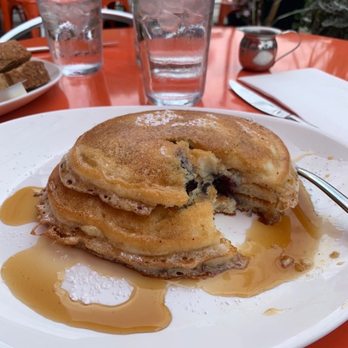 The Tasty Table - Short stack of fluffy pancakes with blueberries - American Near Me - Ossining, New York The Tasty Table - Short stack of fluffy pancakes with blueberries - American Near Me - Ossining, New York
