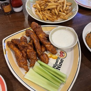 99 Restaurants - Boneless Gold Fever Wings - Pubs Near Me - Mashpee, Massachusetts