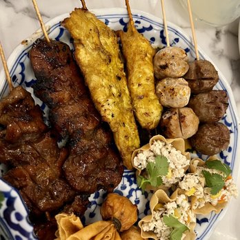 Kin Dee - Appetizer sampler - Thai Near Me - Houston, Texas