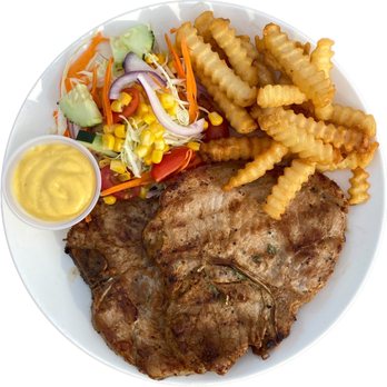 What The Truck - Pork chop steak - Food Trucks Near Me - Los Angeles, California What The Truck - Pork chop steak - Food Trucks Near Me - Los Angeles, California