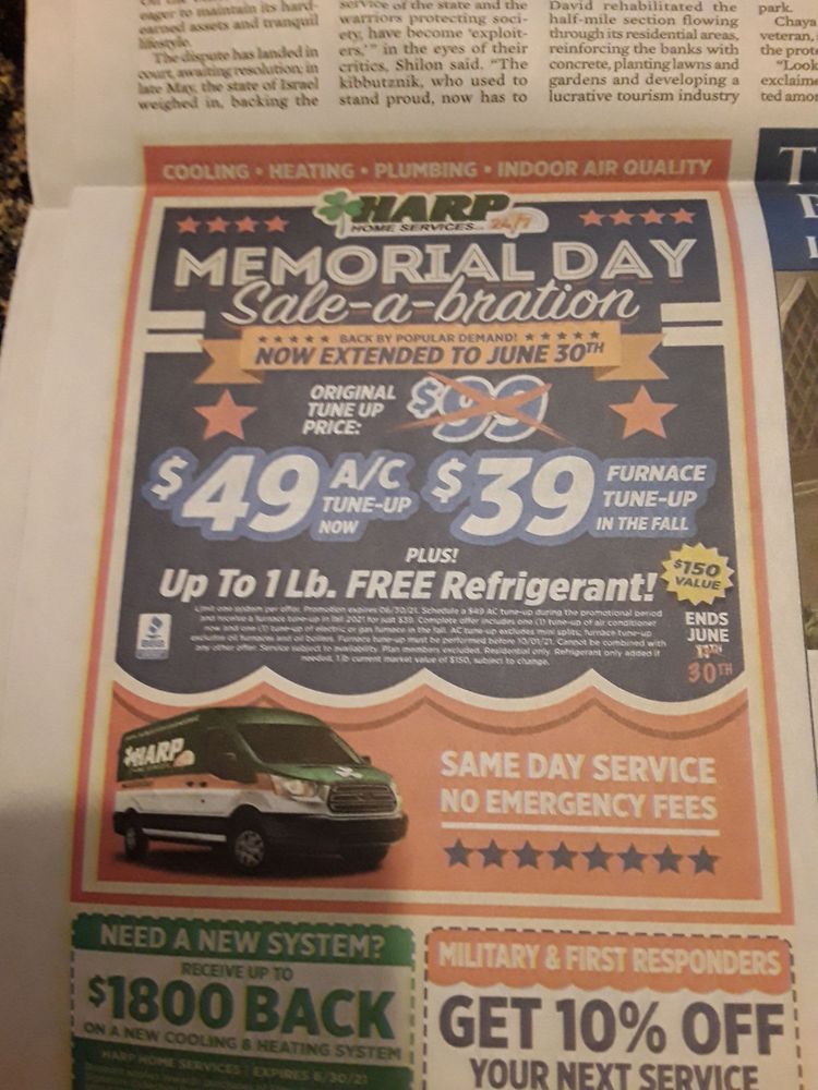 Slide of HARP Home Services