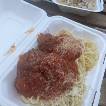 Cheese Wheel Pasta - Meatball Mariana with linguine - Italian Near Me - Ocean City, Maryland Cheese Wheel Pasta - Meatball Mariana with linguine - Italian Near Me - Ocean City, Maryland