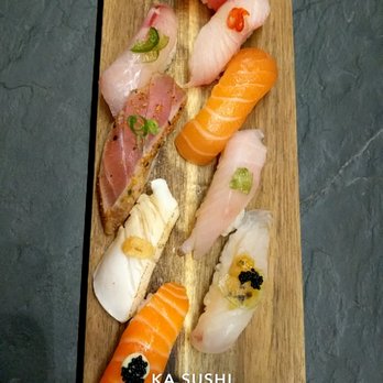 KA Sushi - Chefs nigiri plate - Japanese Near Me - Houston, Texas