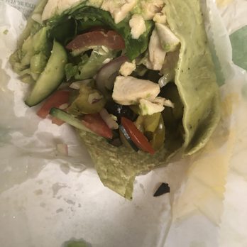 Subway - Half of the delicious wrap! =) - Sandwiches Near Me - Hanford, California Subway - Half of the delicious wrap! =) - Sandwiches Near Me - Hanford, California