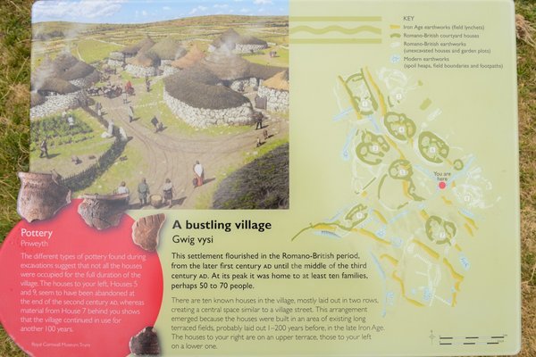 Chysauster Ancient Village by null