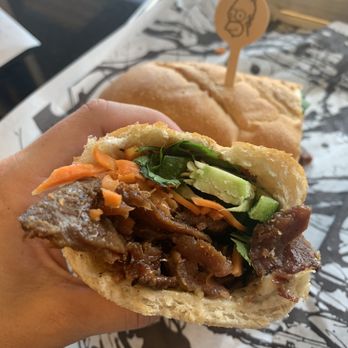 Roostar Vietnamese Grill - Grilled Pork Banh Mi - Vietnamese Near Me - Houston, Texas