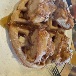 Chicken and waffles