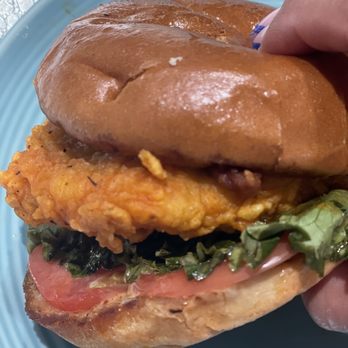 Cultivate Plant-Based Eatery - Buffalo chicken sandwich - Vegan Near Me - Rahway, New Jersey Cultivate Plant-Based Eatery - Buffalo chicken sandwich - Vegan Near Me - Rahway, New Jersey