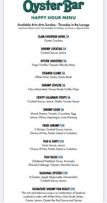 Menu photo 8 Oyster Bar Sparks, NV Menu photo 8 Oyster Bar Sparks, NV
