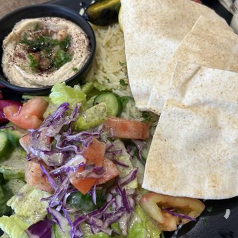 Kababstic Mediterranean Grill - Salmon plate - Mediterranean Near Me - Arcadia, California