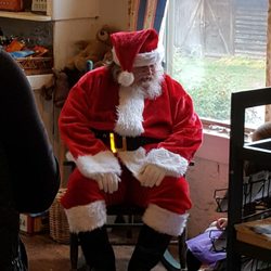 Santa at the Bradford Store!