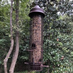Wild Birds Unlimited - Our new squirrel proof feeder!