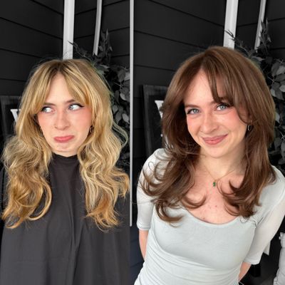 Full Highlight Package - $10.00 deposit required for new clients. includes full head of highlights toned to desired color with cut and styling. Perfect for wanting to go brighter or adding dimension! Full Highlight Package - $10.00 deposit required for new clients. includes full head of highlights toned to desired color with cut and styling. Perfect for wanting to go brighter or adding dimension!