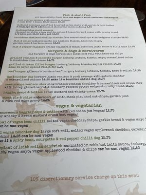 Menu photo 4 Teuchters Landing Edinburgh, EDH