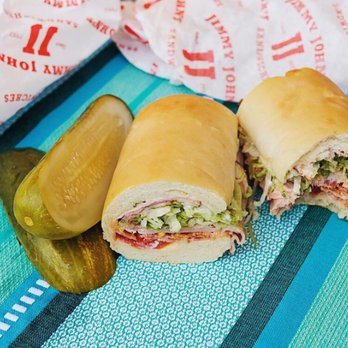 Jimmy John's - "Aminator" aka #17, add Jimmy Mustard with a pickle on the side. - Sandwiches Near Me - Bemidji, Minnesota Jimmy John's - "Aminator" aka #17, add Jimmy Mustard with a pickle on the side. - Sandwiches Near Me - Bemidji, Minnesota