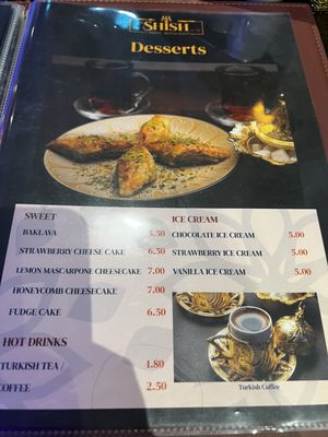Menu photo 1 The Shish Restaurant Horsham, WSX