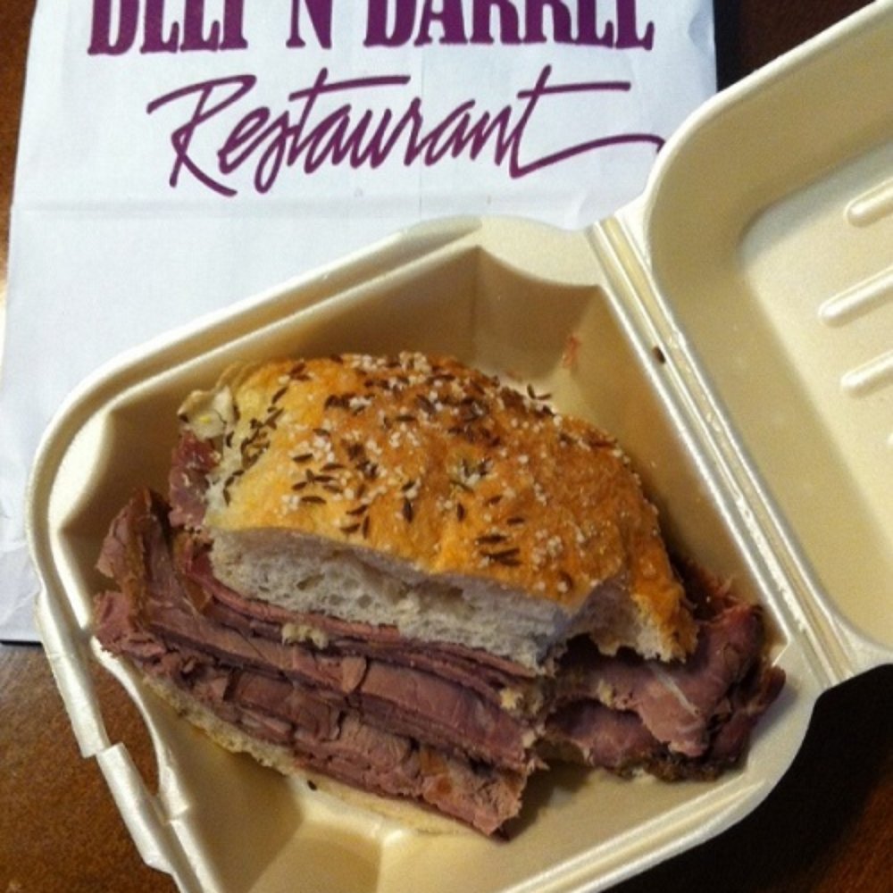 Beef'n Barrel - Leftover beef on 'weck is perfect served cold the next day! - Steakhouses Near Me - Olean, New York