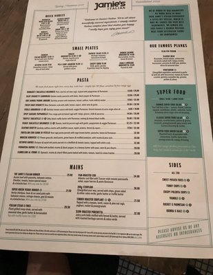 Menu photo 3 Jamie's Italian Sydney, NSW Menu photo 3 Jamie's Italian Sydney, NSW