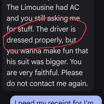 Big Apple Limousines - Luis stating the driver was dressed professionally. - Party Bus Rentals Near Me Big Apple Limousines - Luis stating the driver was dressed professionally. - Party Bus Rentals Near Me