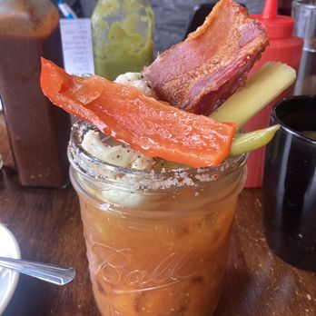 Chow - Bloody Mary w/bacon infused vodka - Breakfast & Brunch Near Me - Bend, Oregon