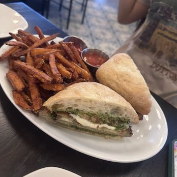 Circa at The Boro - Eggplant Parmesan sandwich - New American Near Me - Tysons, Virginia