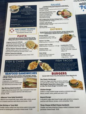 Menu photo 1 Mo's Seafood & Chowder Florence, OR Menu photo 1 Mo's Seafood & Chowder Florence, OR
