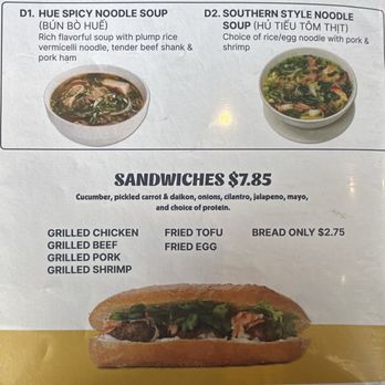 Pho Bowl & Grill - There is banh mi sandwich options - Vietnamese Near Me - Oceanside, California Pho Bowl & Grill - There is banh mi sandwich options - Vietnamese Near Me - Oceanside, California